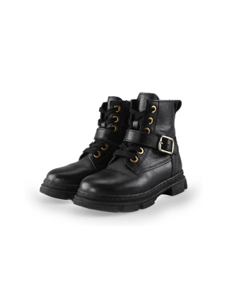 IK-KE Schnürstiefel Schwarz 242200