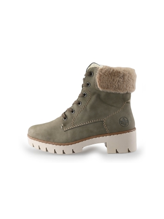 Rieker Schnürstiefel Grün 242208