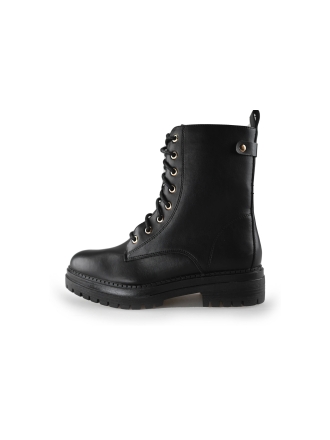Poelman Schnürstiefel Schwarz 242348