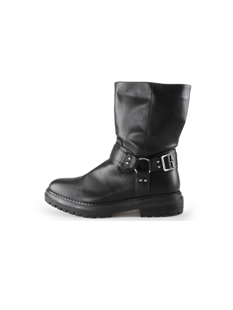 Poelman Bikerstiefel Schwarz 242366
