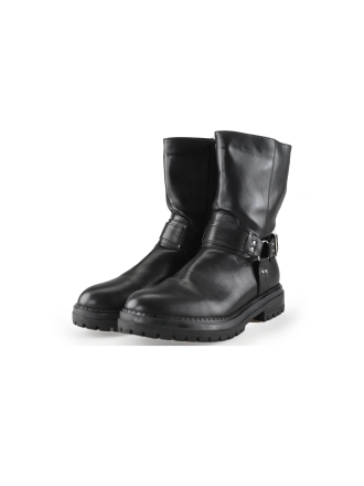 Poelman Bikerstiefel Schwarz 242366