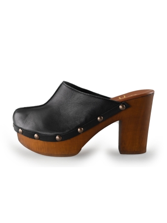 Dozo Mules Pantoletten Schwarz 242395