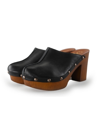 Dozo Mules Pantoletten Schwarz 242395
