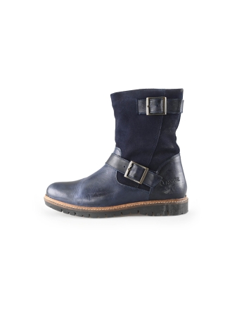 Nogrz Bikerstiefel Blau 242402