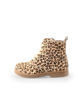 IK-KE Schnürstiefel Beige 242495
