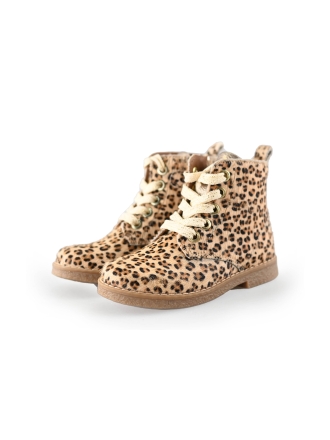IK-KE Schnürstiefel Beige 242495