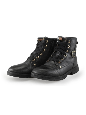 IK-KE Schnürstiefel Schwarz 242523