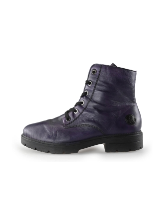 Rieker Schnürstiefel Lila 242599