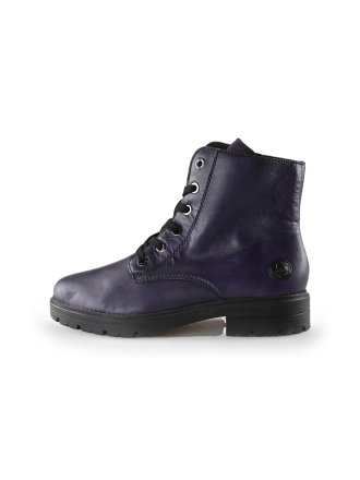 Rieker Schnürstiefel Lila 242644