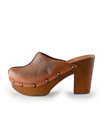 Dozo Mules Pantoletten Braun 242649