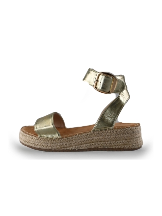 Poelman Espadrilles Gold 242695