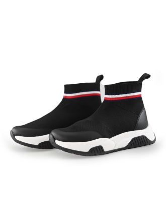 Tommy Hilfiger Hohe Sneaker Schwarz 242719