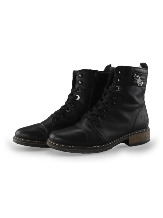 Rieker Schnürstiefel Schwarz 242826