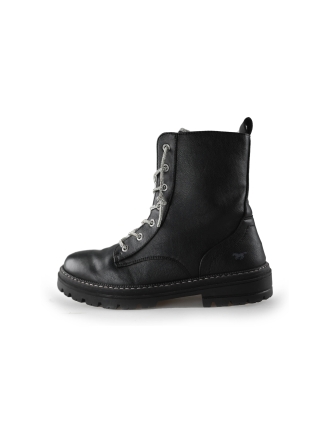 Mustang Schnürstiefel Schwarz 242913