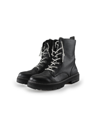 Mustang Schnürstiefel Schwarz 242913