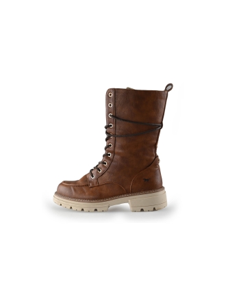Mustang Schnürstiefel Braun 243018