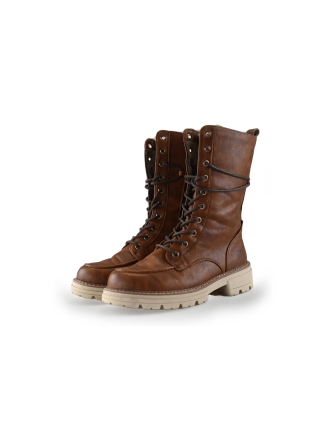 Mustang Schnürstiefel Braun 243018