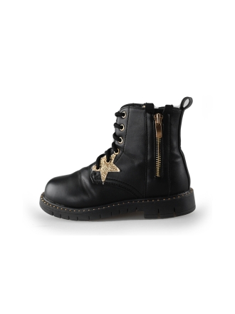 Nelson Schnürstiefel Schwarz 243022