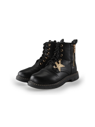 Nelson Schnürstiefel Schwarz 243022