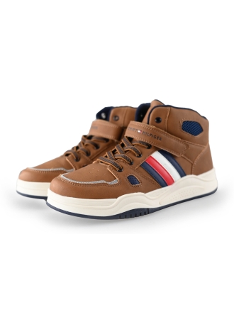 Tommy Hilfiger Hohe Sneaker Braun 243076