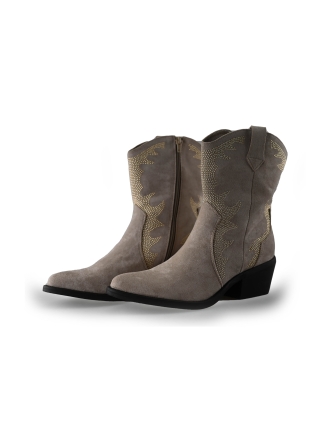 Ann Rocks Cowboystiefel Beige 243275