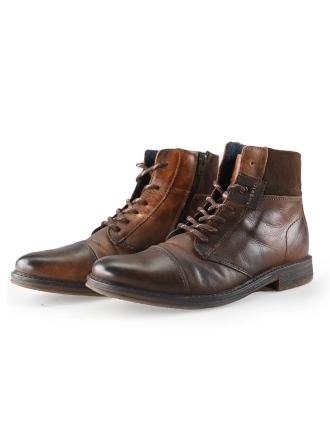 Bugatti Schnürstiefel Braun 243317