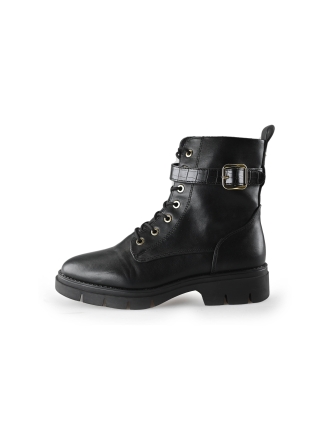Tamaris Schnürstiefel Schwarz 243329