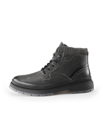 Outfielder Schnürstiefel Schwarz 243989