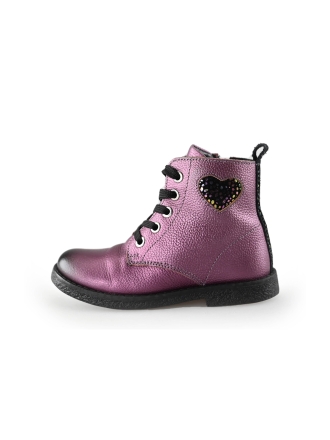 IK-KE Schnürstiefel Lila 244024