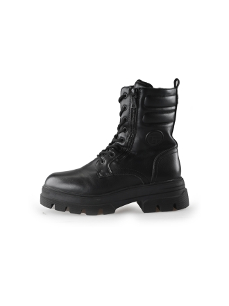 Tom Tailor Schnürstiefel Schwarz 244163