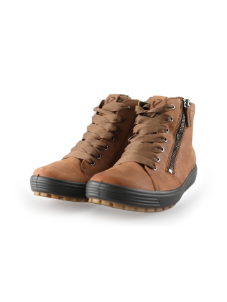 Ecco Schnürstiefel Braun 244237