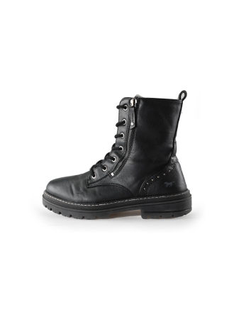Mustang Schnürstiefel Schwarz 244293