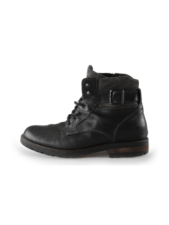 Outfielder Schnürstiefel Schwarz 244503