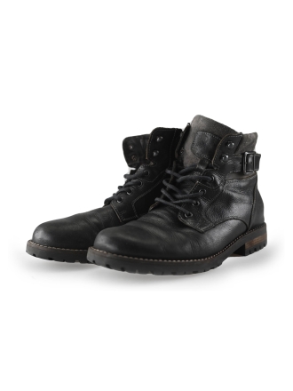 Outfielder Schnürstiefel Schwarz 244503