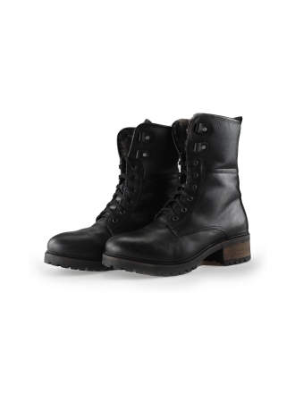 Mysa Schnürstiefel Schwarz 244691