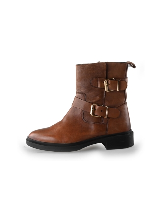 Poelman Bikerstiefel Braun 244773
