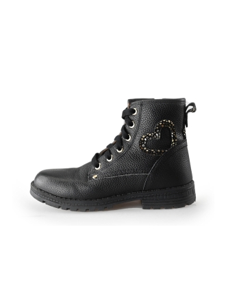 IK-KE Schnürstiefel Schwarz 244781
