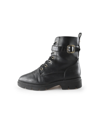 Tamaris Schnürstiefel Schwarz 245274