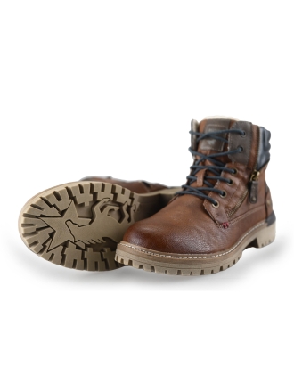 Mustang Schnürstiefel Braun 245374