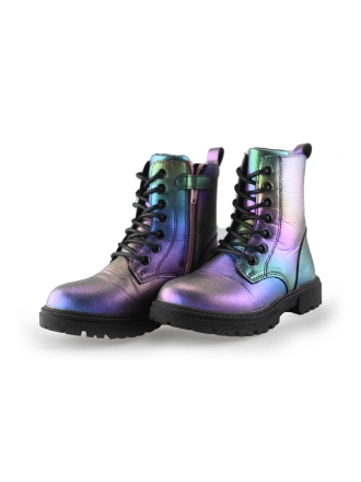 Nelson Schnürstiefel Lila 245508