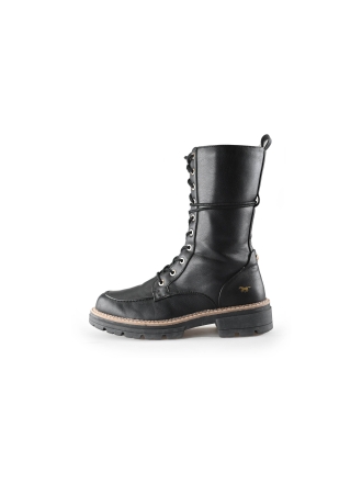 Mustang Schnürstiefel Schwarz 245625