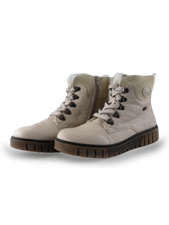 Rieker Schnürstiefel Beige 245671