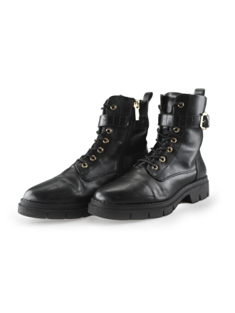 Tamaris Schnürstiefel Schwarz 245689