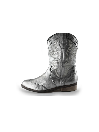 Wysh Cowboystiefel Silber 245744