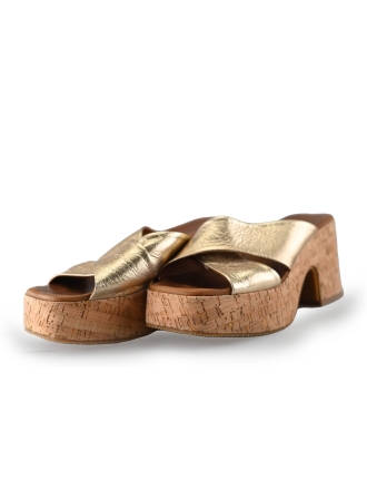 Notre-V Keilschuhe Gold 245817