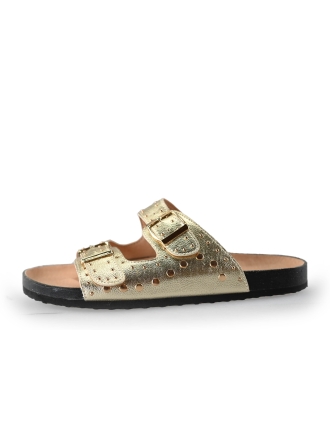 Ann Rocks Flip-Flops Gold 245910
