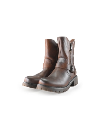 Claudia Ghizzani Bikerstiefel Braun 245969