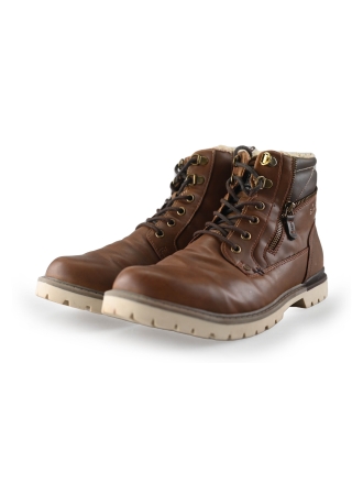 s. Oliver Schnürstiefel Cognac 246027