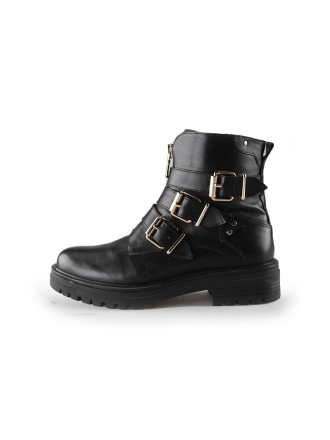 Nelson Bikerstiefel Schwarz 246036