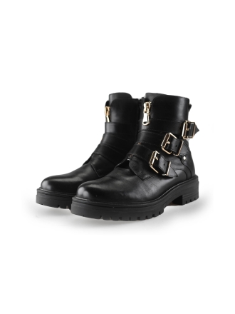 Nelson Bikerstiefel Schwarz 246036
